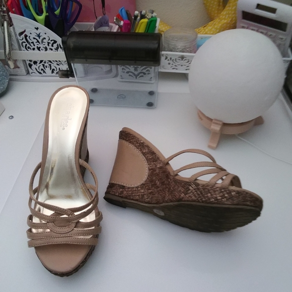 Ladys wedge slides - Picture 3 of 3